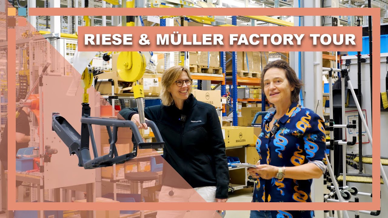Factory Tour Riese & Müller | Ontdek hoe Riese & Müller fietsen worden geproduceerd