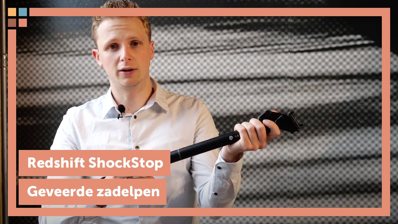 Geveerde zadelpen Redshift ShockStop