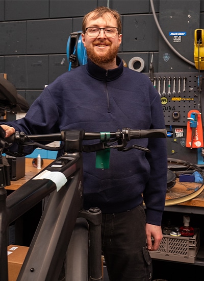 Jens, monteur bij QicQ