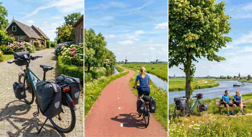 Stel samen op fietsvakantie in Nederland op e-bike